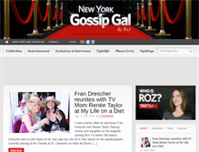 Tablet Screenshot of newyorkgossipgal.com